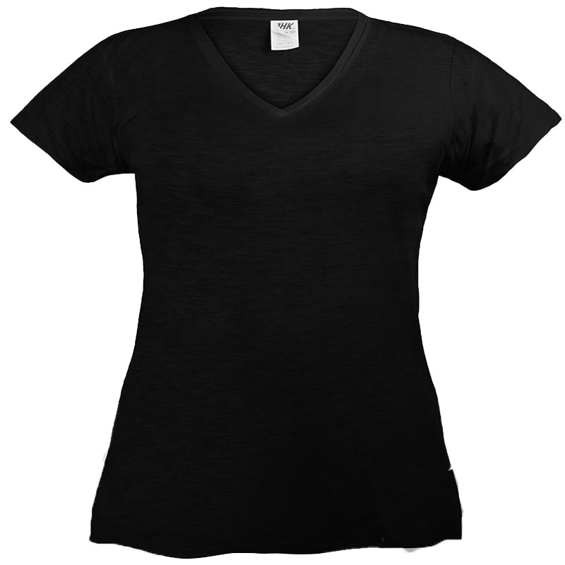 Camiseta Slub Talla Grande Mujer Frontal